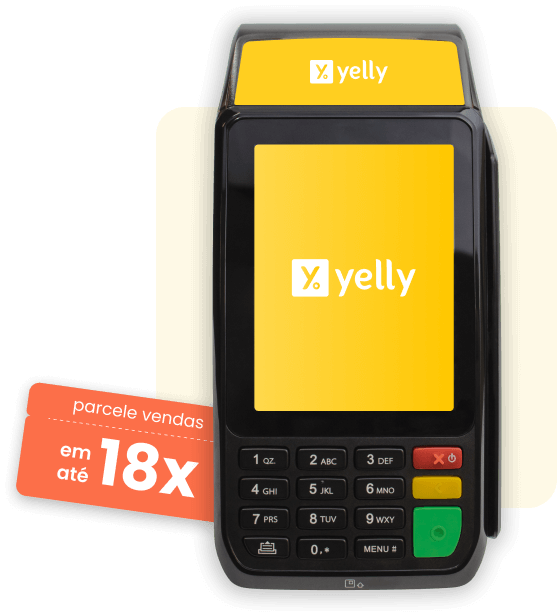 Yelly - a melhor maquininha, com as melhores taxas do mercado e a melhor tecnologia para o seu negócio.